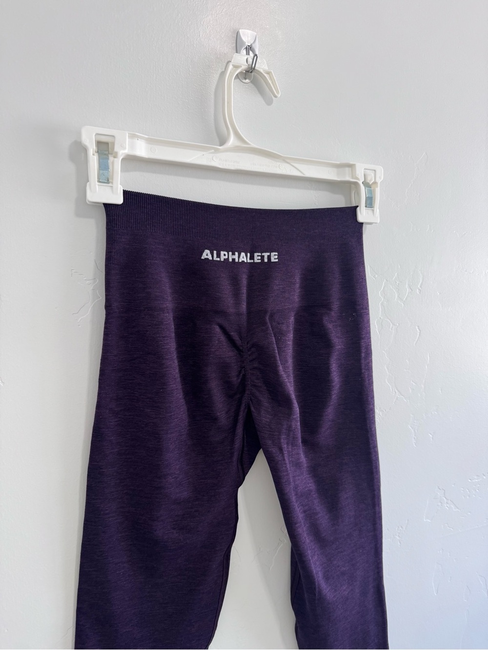 Alphalete Amplify Purple Marl Seamless Leggings XS